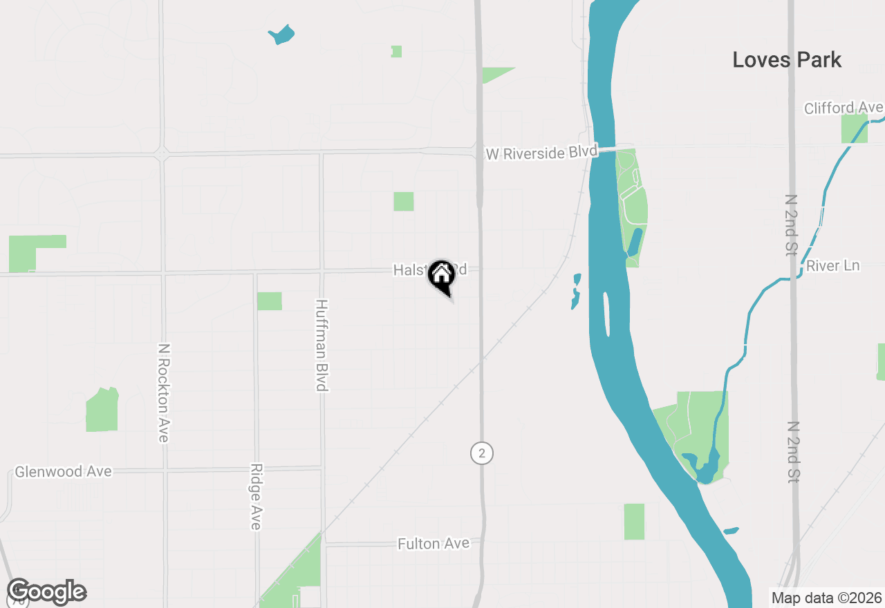 Map of 3223 Ruth Street, Rockford, IL 61103