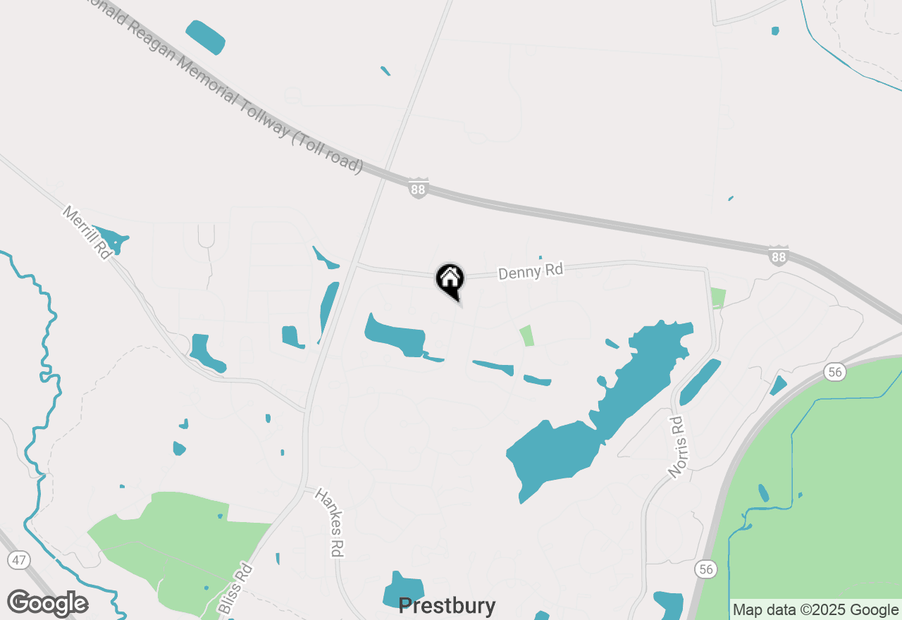 Map of 816 Queens Gate Circle, Sugar Grove, IL 60554