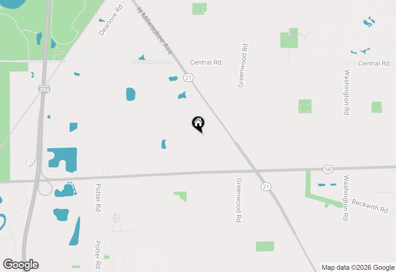 Map of 8856 N Northshore Drive #2C, Des Plaines, IL 60016