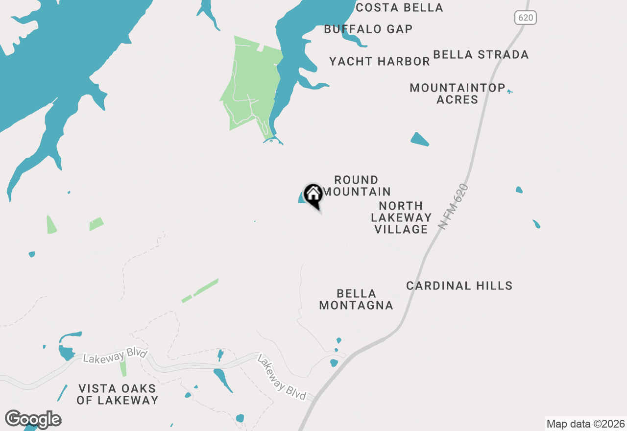 Map of 220 Clubhouse Dr, Lakeway, TX 78734