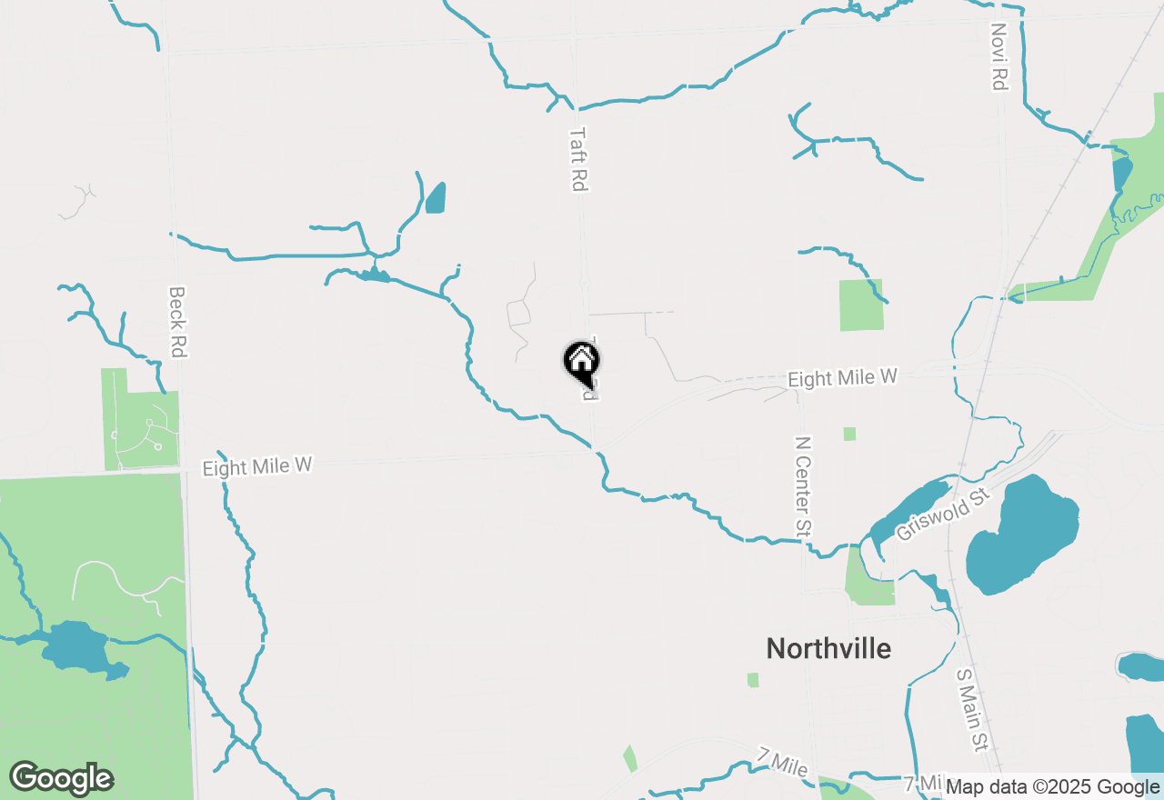 Map of 958 New Haven Court, Northville, MI 48167