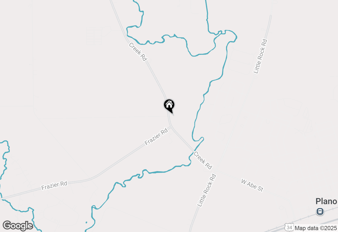 Map of 2458 Creek Road, Plano, IL 60545