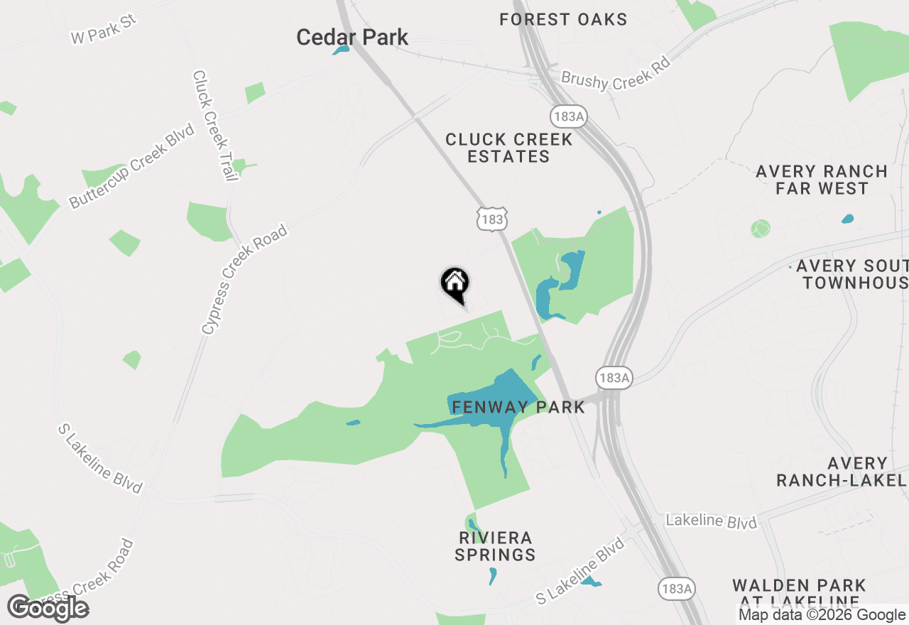 Map of 1400 Little Elm Trl #1079, Cedar Park, TX 78613