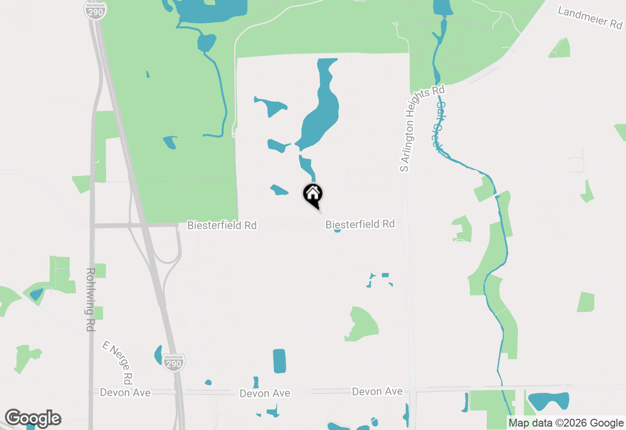 Map of 520 Biesterfield Road #209, Elk Grove Village, IL 60007