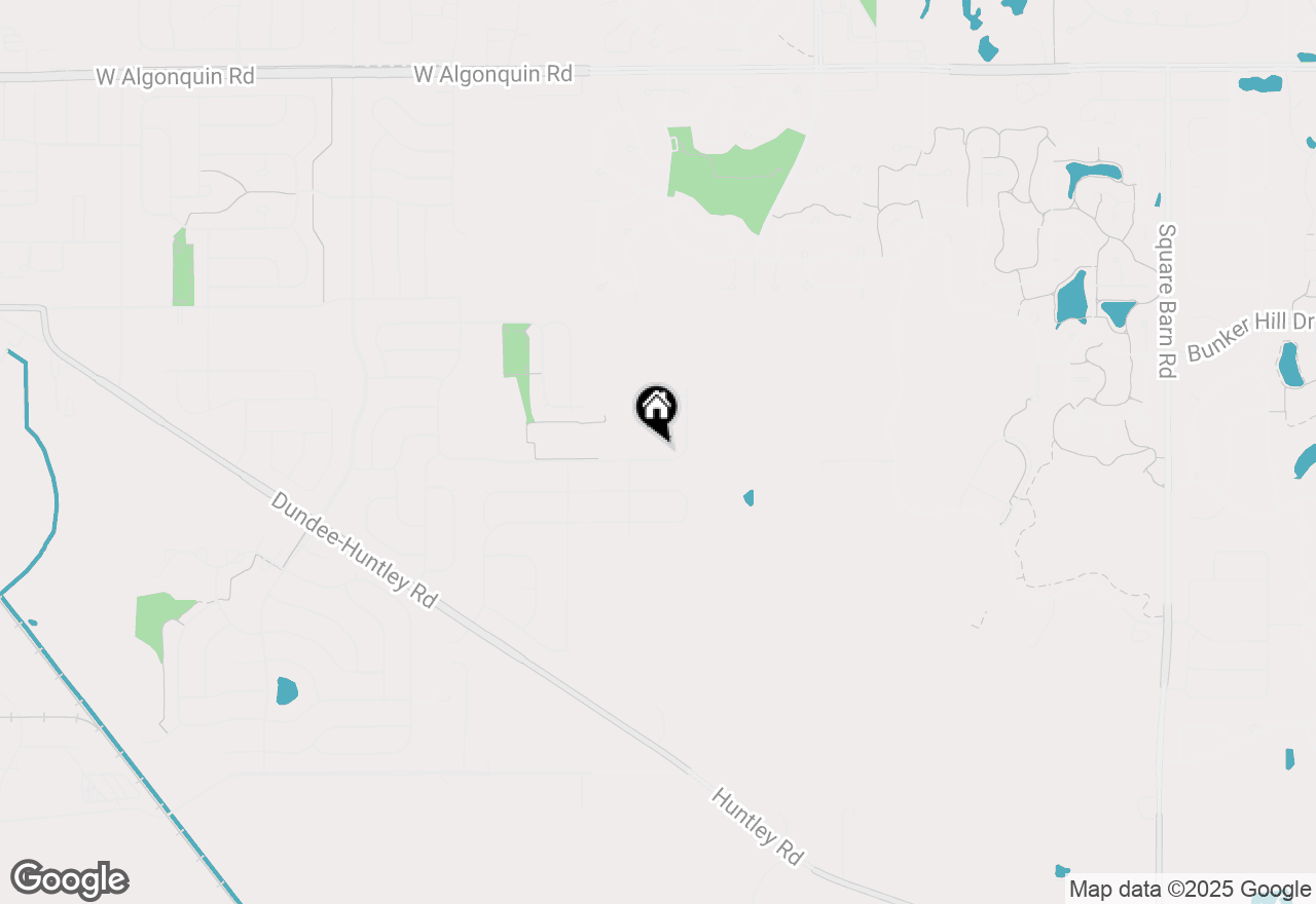 Map of 9968 Central Park Boulevard, Huntley, IL 60142