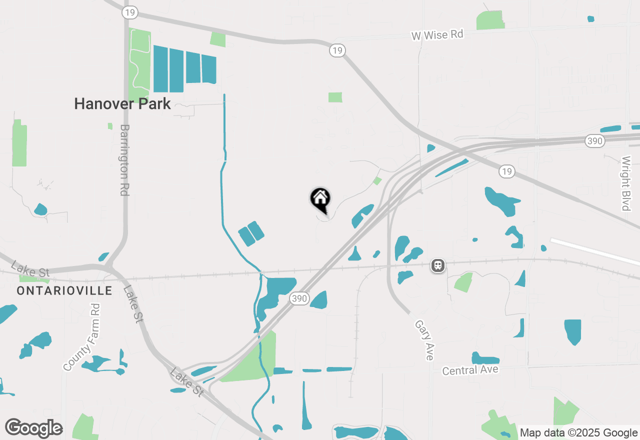 Map of 1962 Gary Court #B, Schaumburg, IL 60193