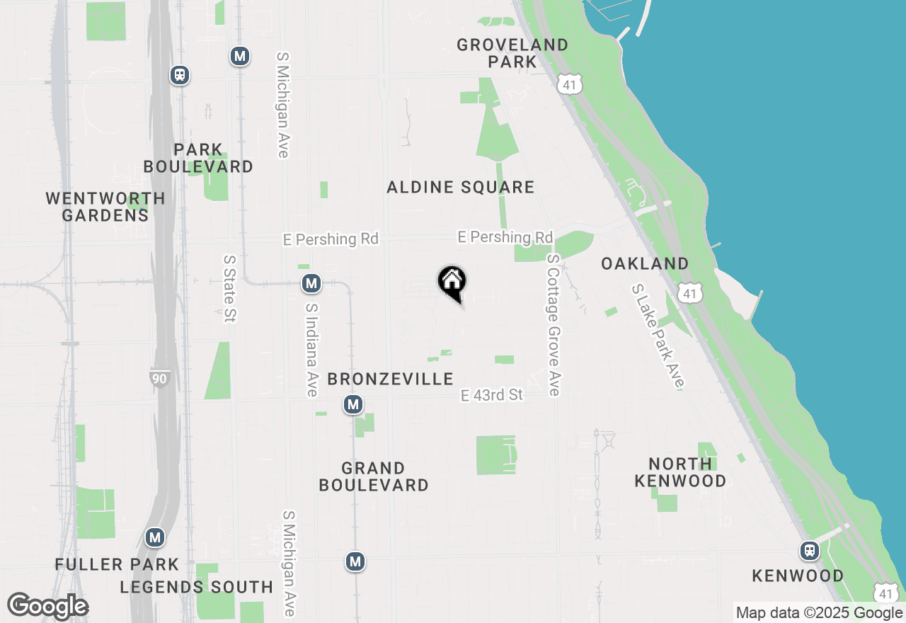 Map of 4029 S Vincennes Avenue, Chicago, IL 60653