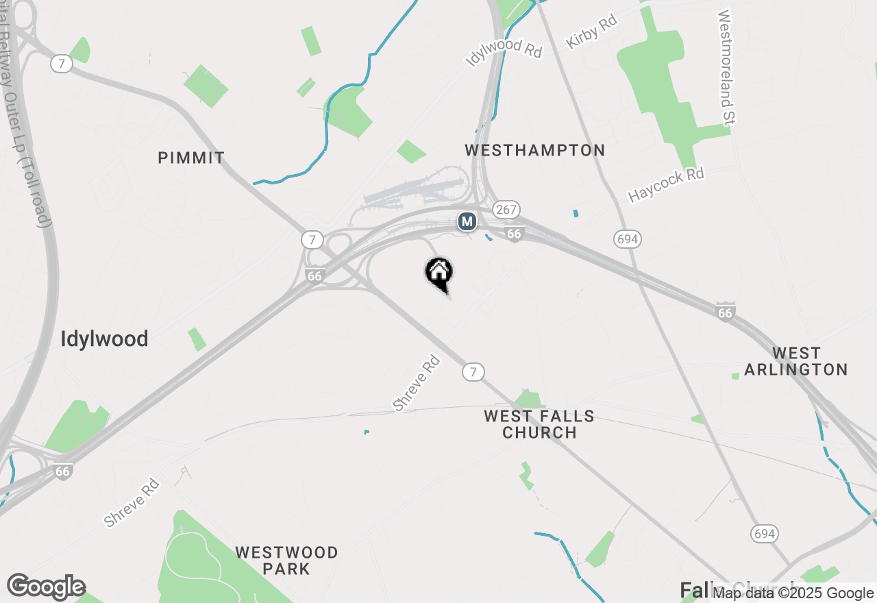 Map of 255 W. Falls Station Boulevard #603, Falls Church, VA 22046