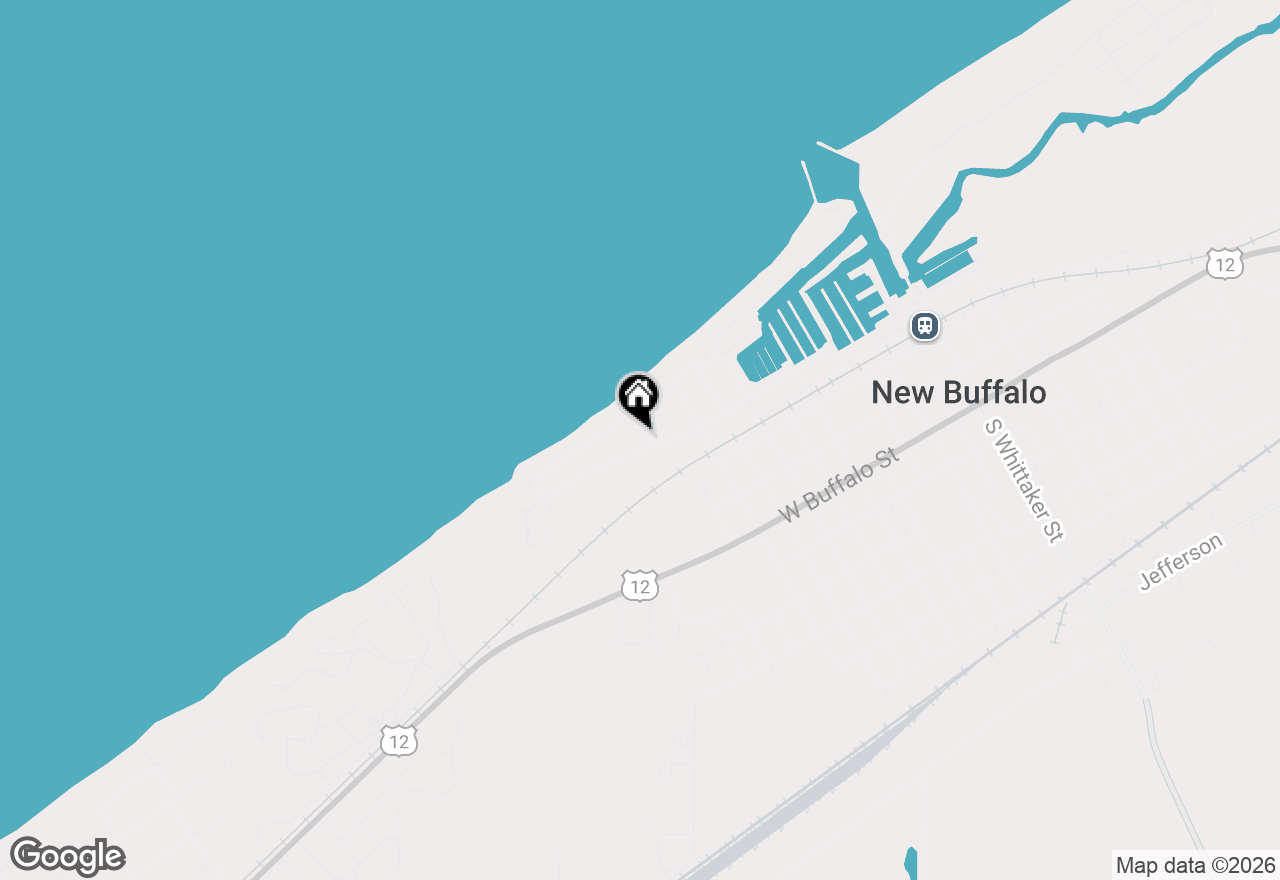 Map of 1111 Shore Drive, New Buffalo, MI 49117