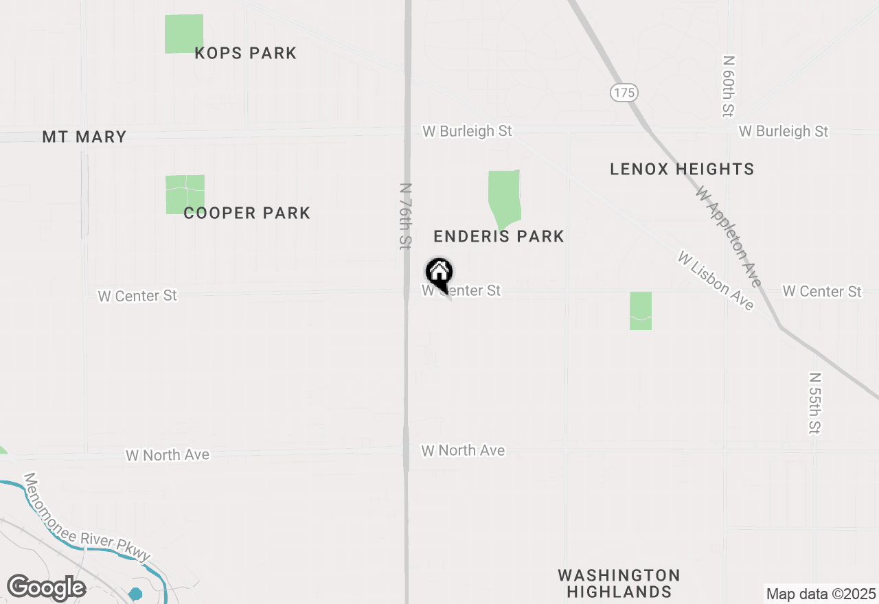 Map of 2659 N 74th St, Wauwatosa, WI 53213