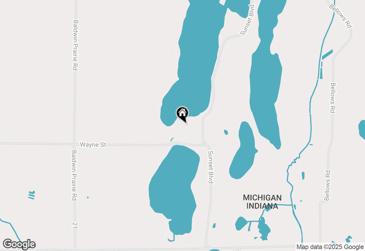 Map of 70860 Baldwin Landing Drive, Union, MI 49130
