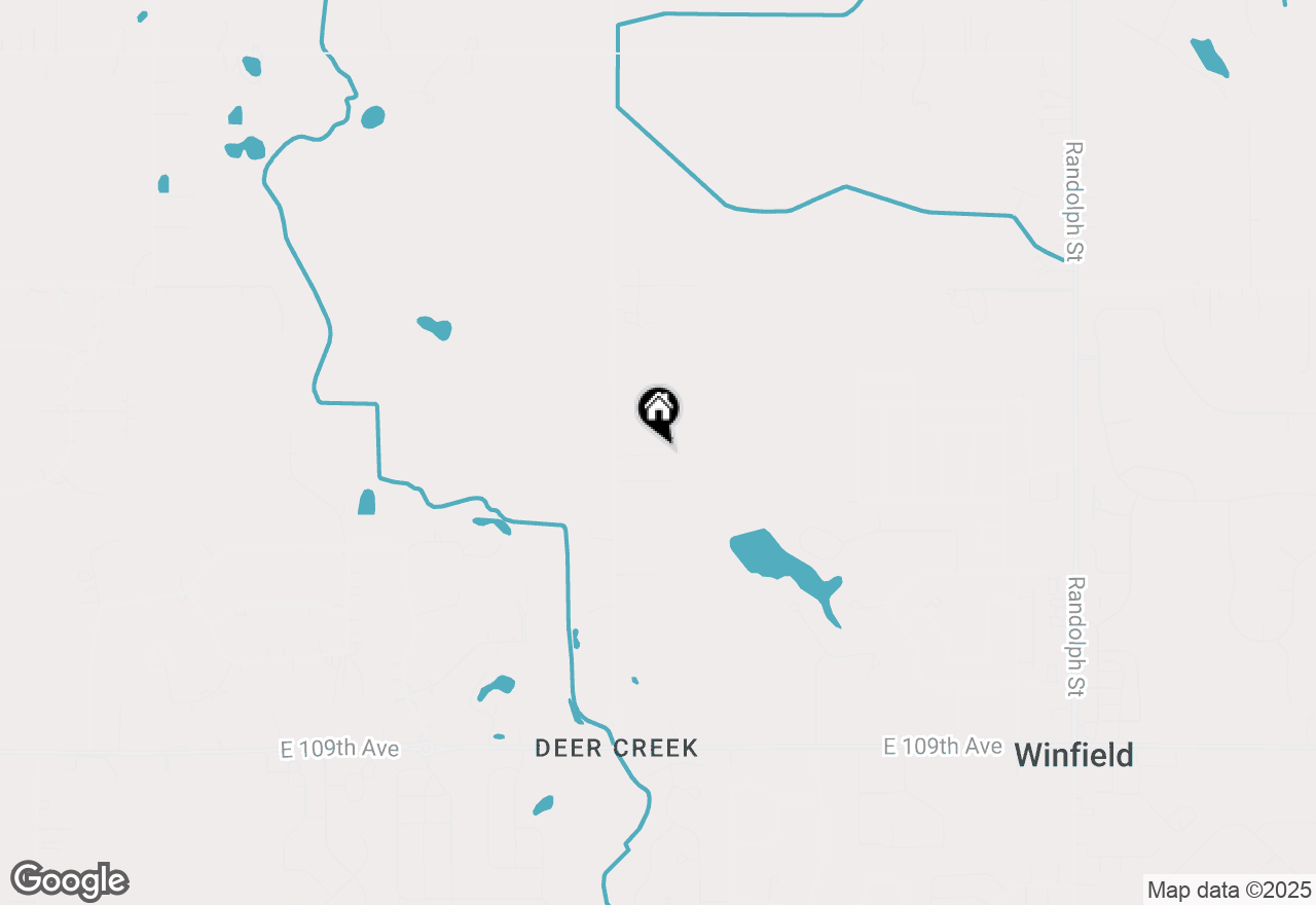 Map of 6530 E 103rd Avenue, Crown Point, IN 46307
