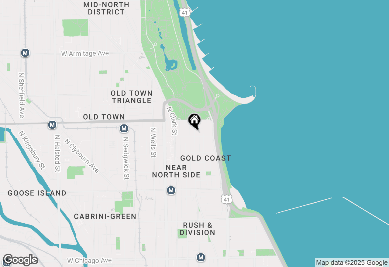 Map of 1520 N State Parkway #2, Chicago, IL 60610