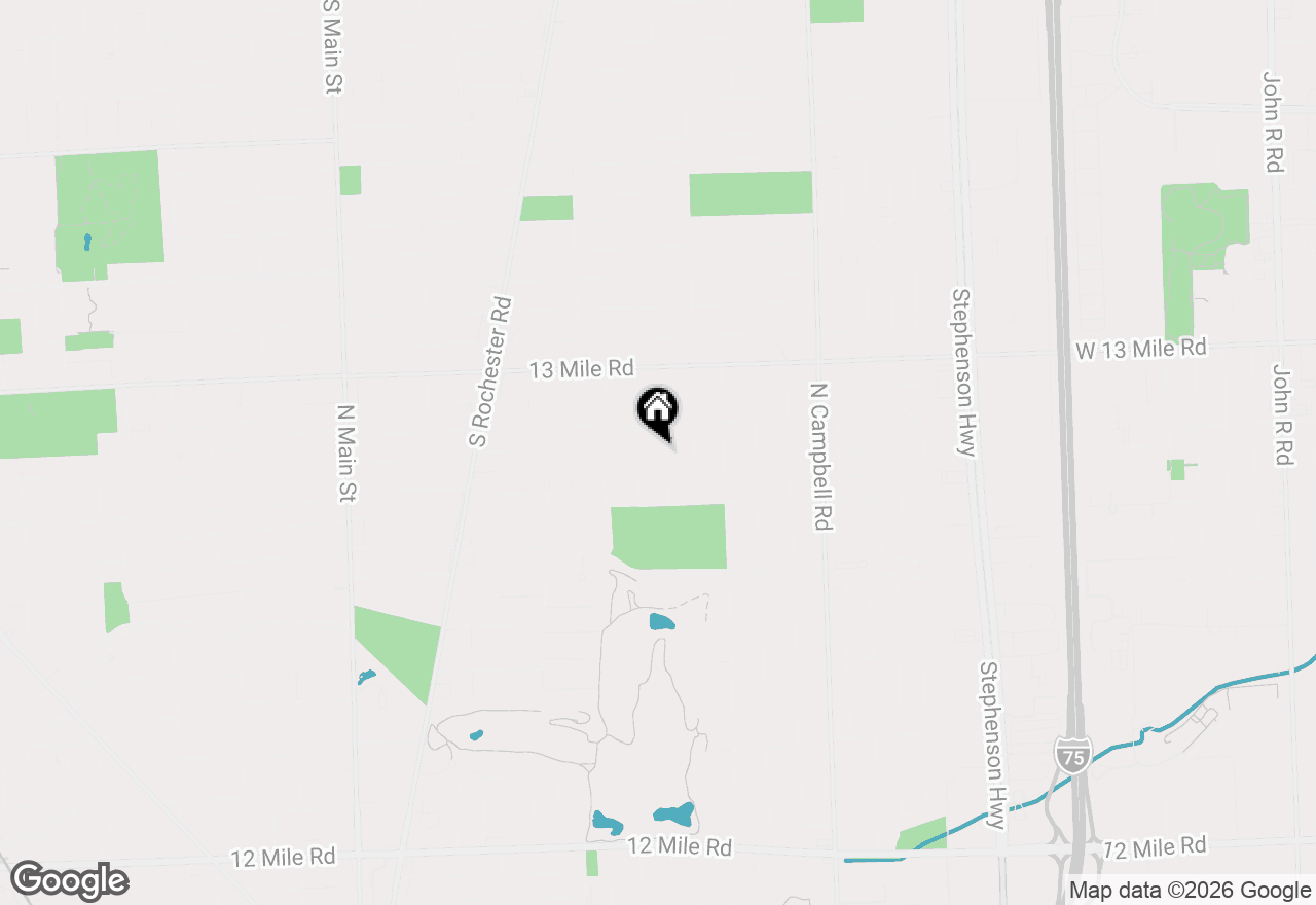 Map of 3011 Ferris Avenue, Royal Oak, MI 48073