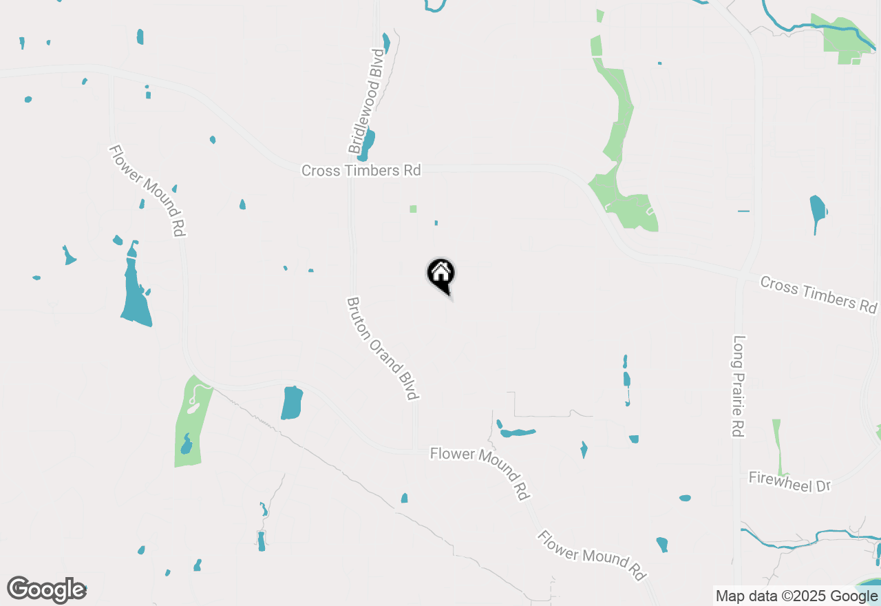 Map of 3517 Tanyard Court, Flower Mound, TX 75022