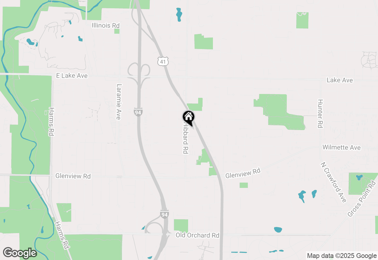 Map of 3041 Central Avenue, Wilmette, IL 60091