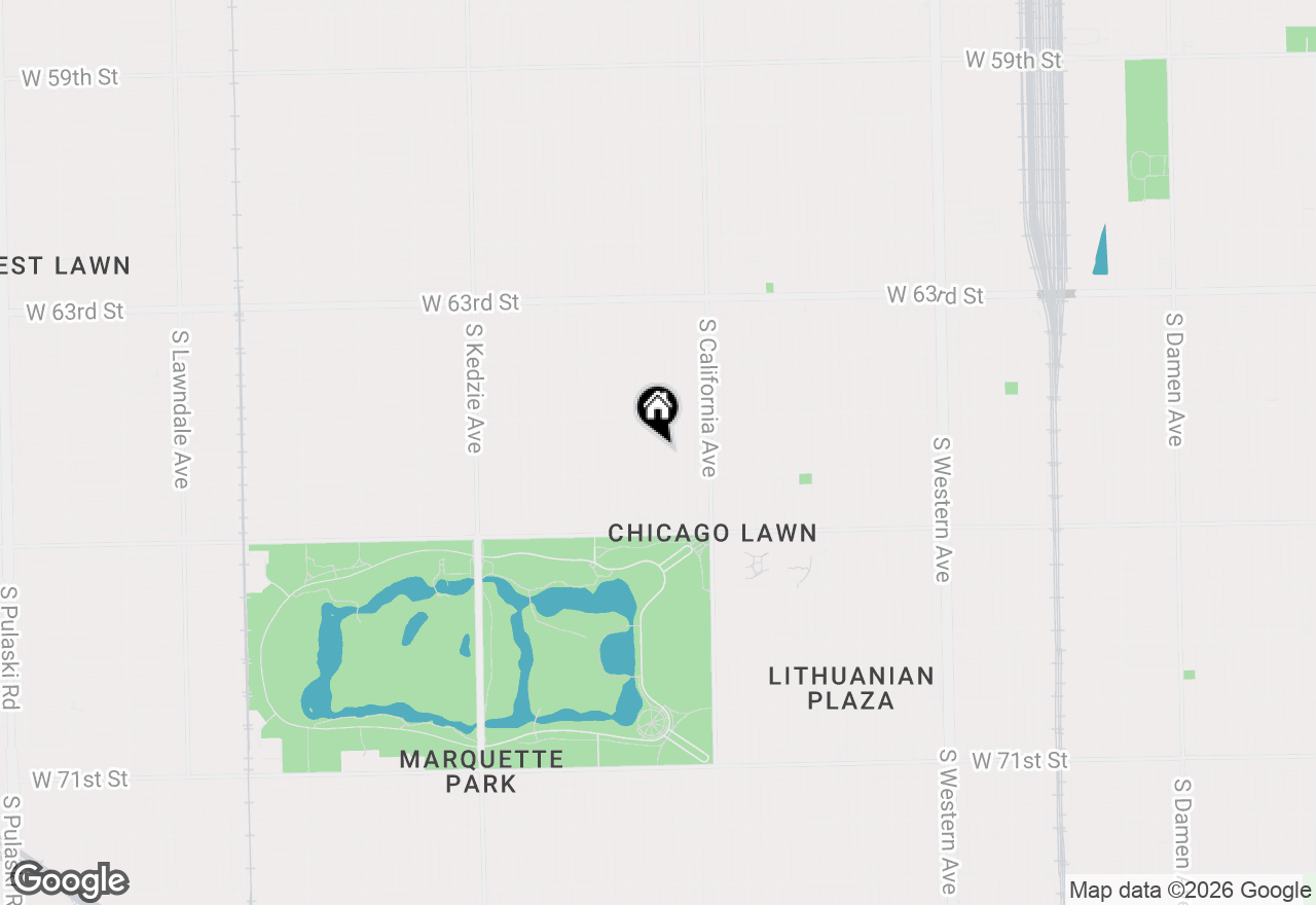Map of 6537 S Francisco Avenue, Chicago, IL 60629