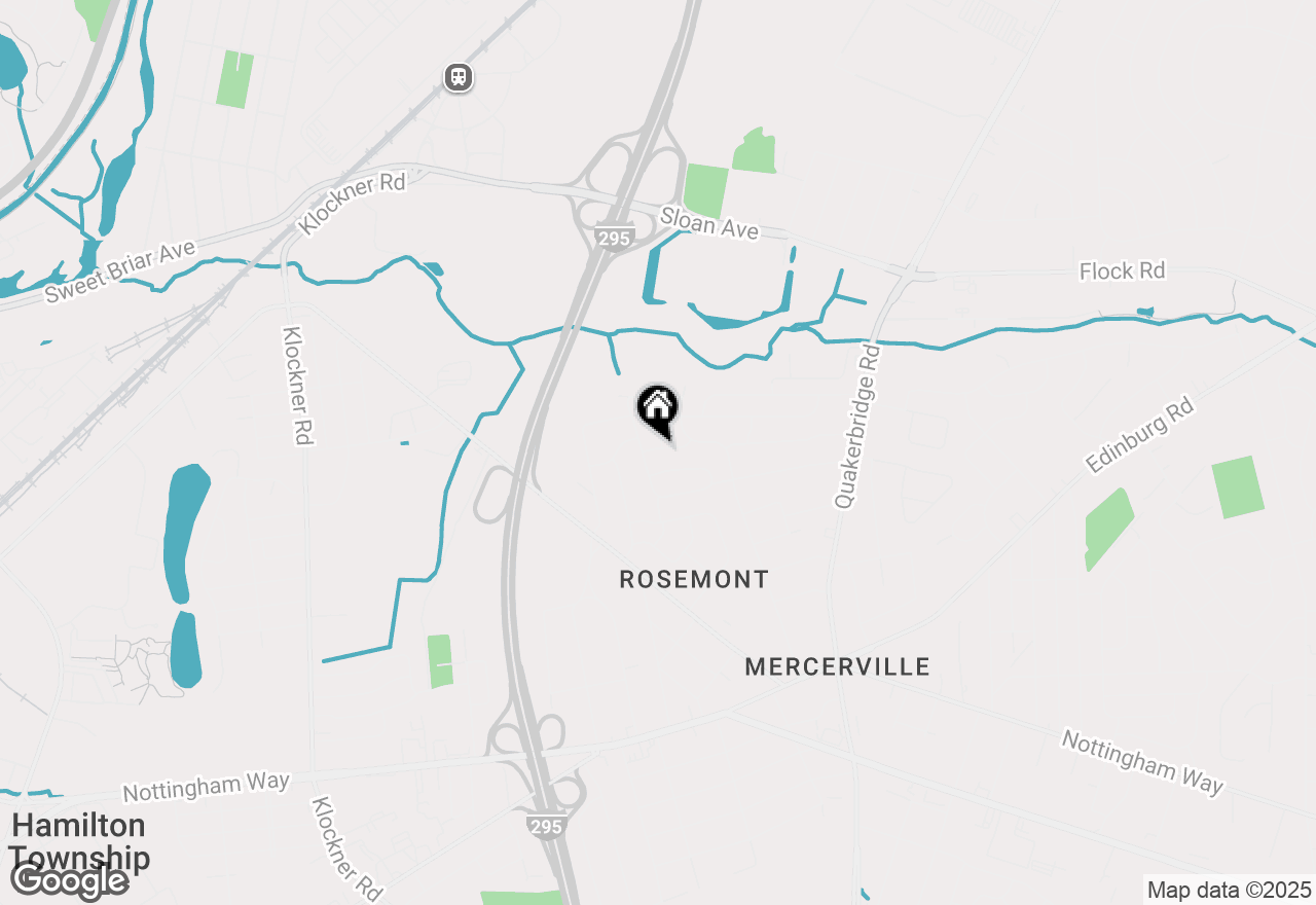 Map of 5 Blackbird Drive, Hamilton, NJ 08619