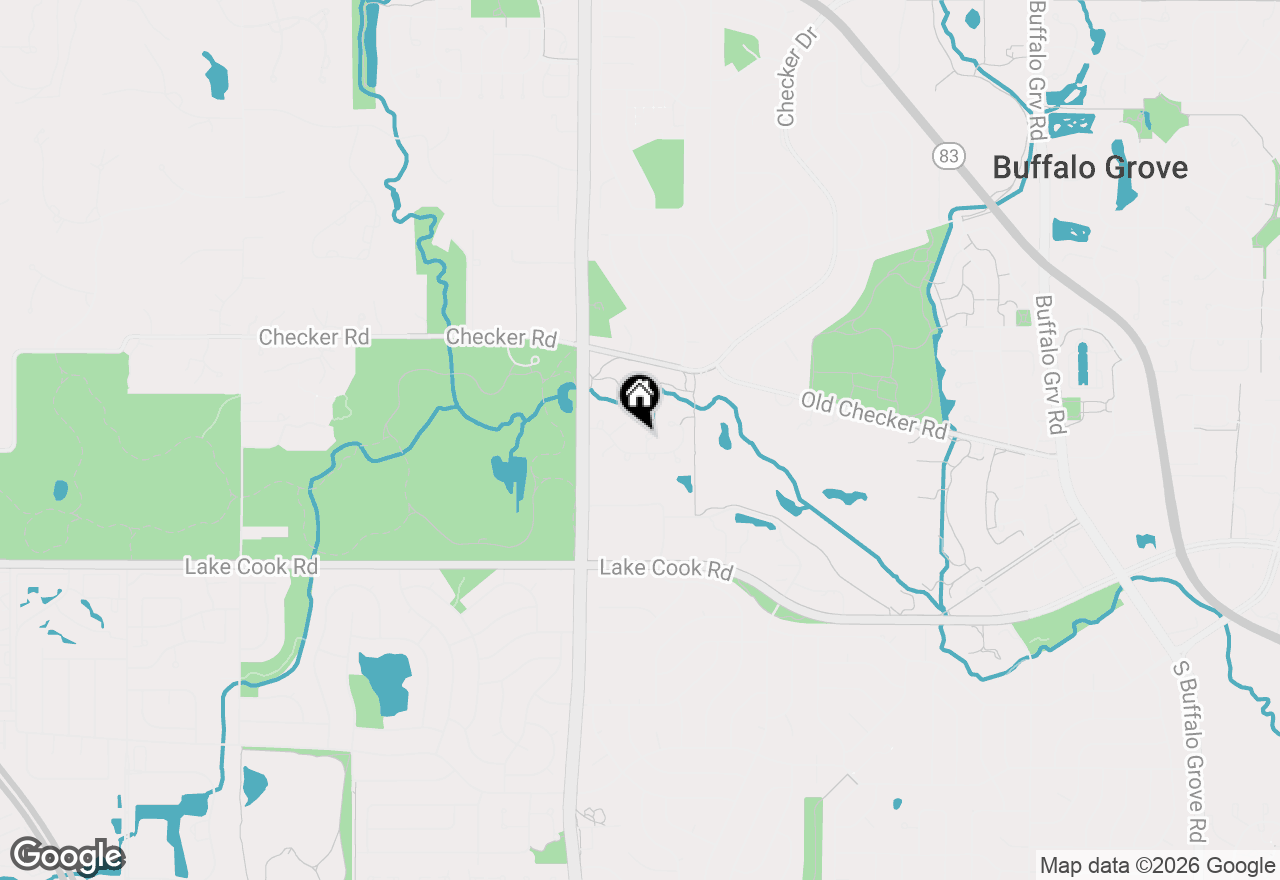 Map of 252 Appletree Court, Buffalo Grove, IL 60089