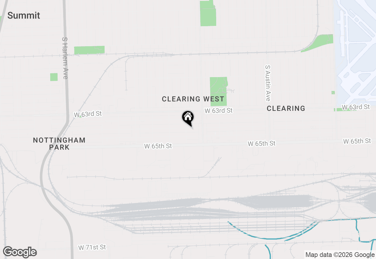 Map of 6455 W 64th Street, Chicago, IL 60638