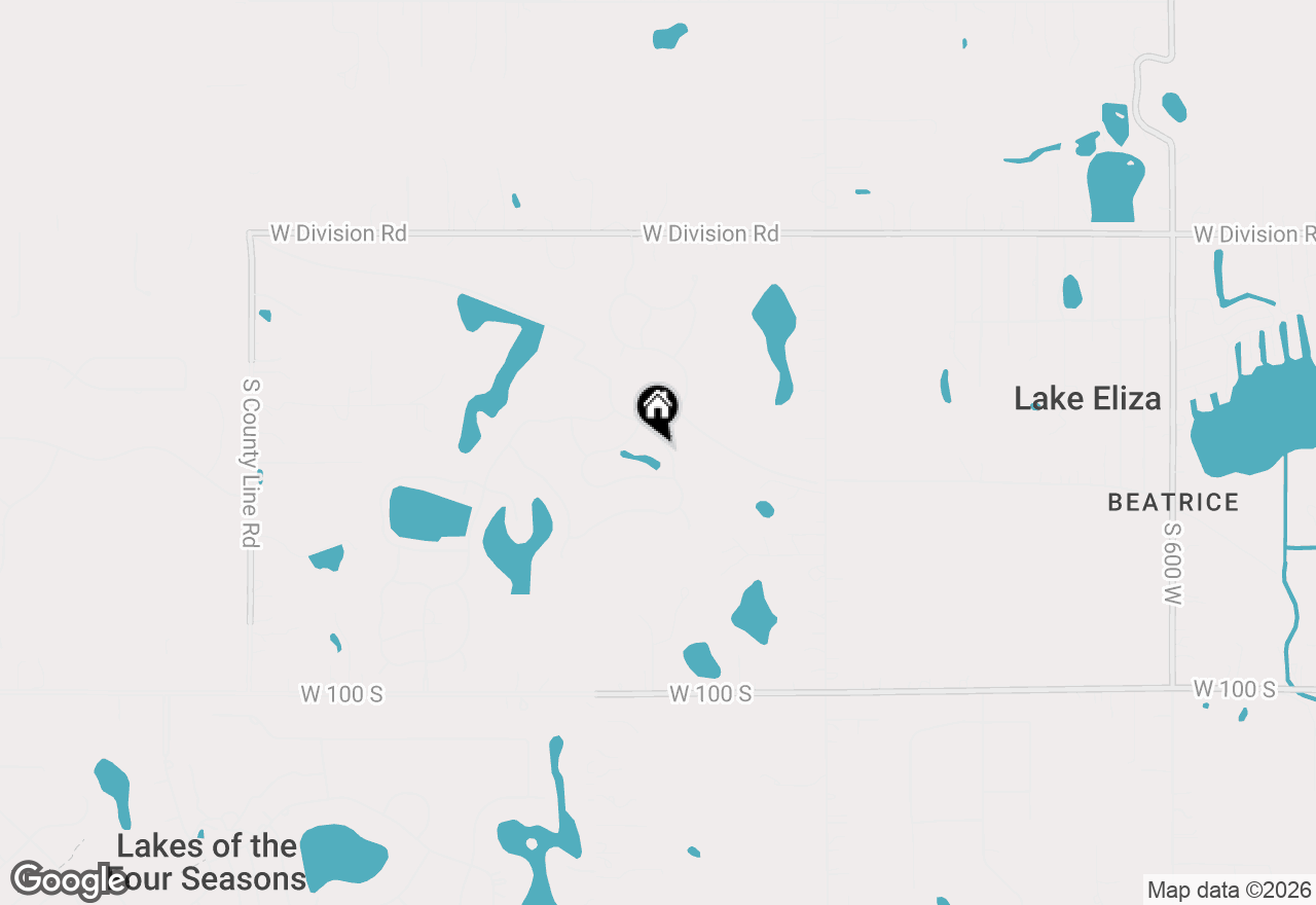 Map of 718 Verdano Terrace, Crown Point, IN 46307