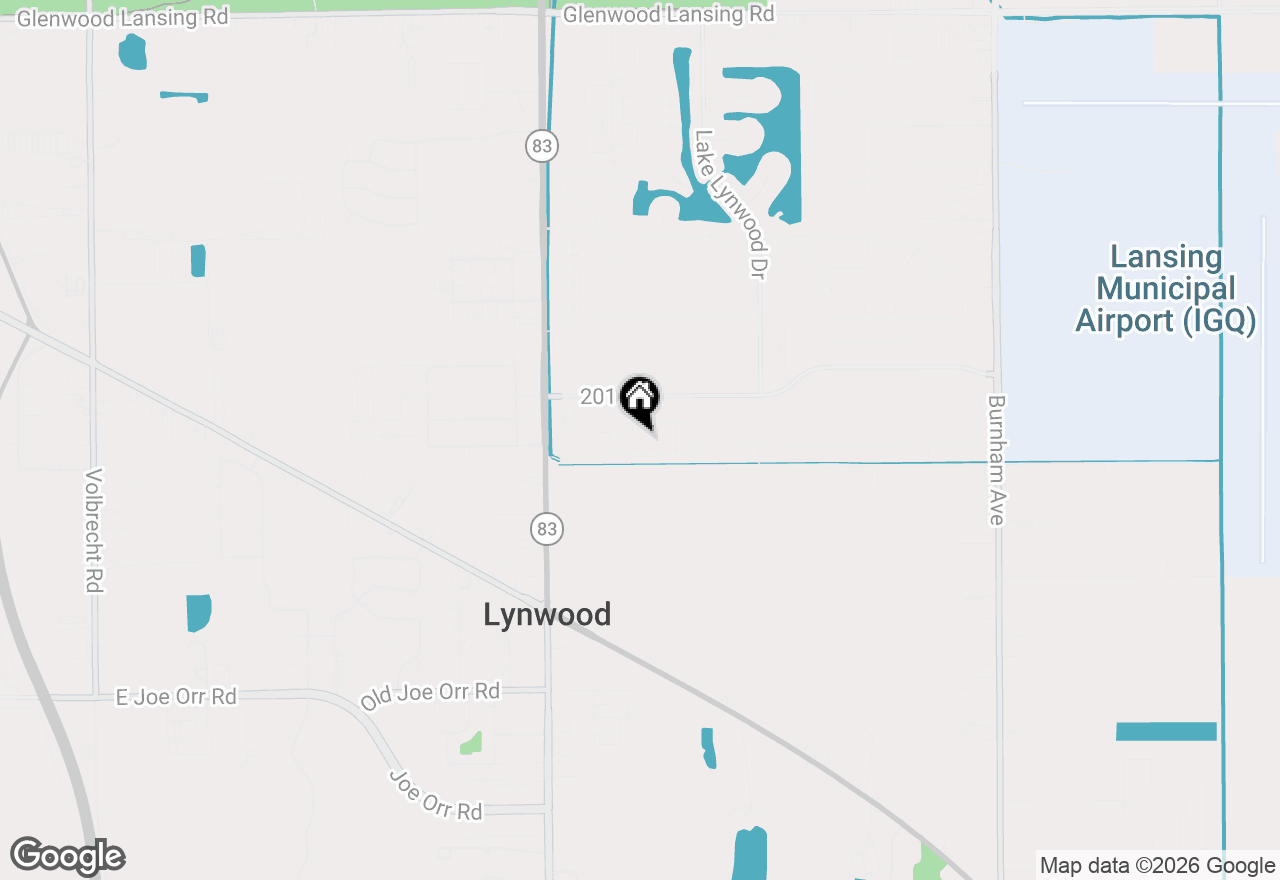 Map of 2495 Spruce Street #1, Lynwood, IL 60411