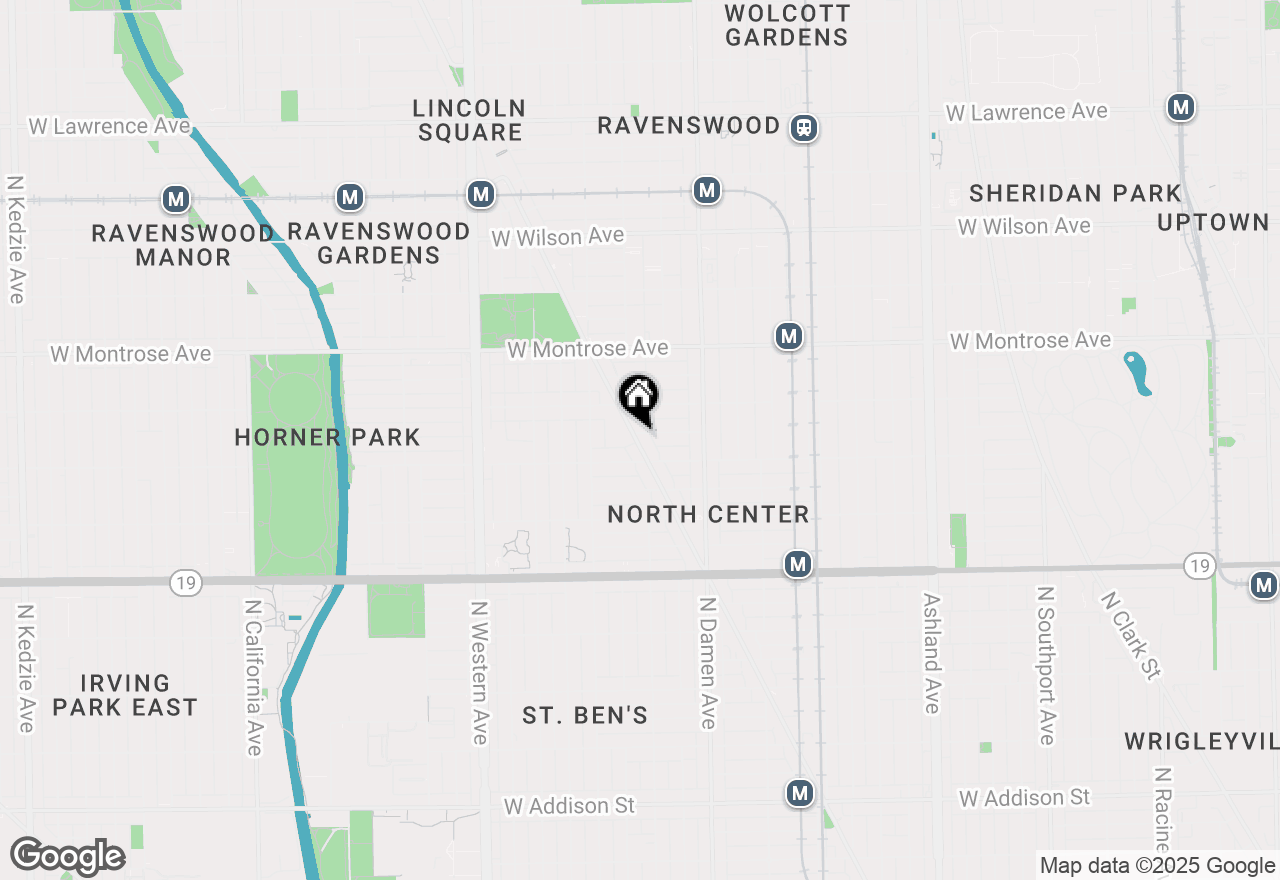 Map of 4223 N Lincoln Avenue, Chicago, IL 60618