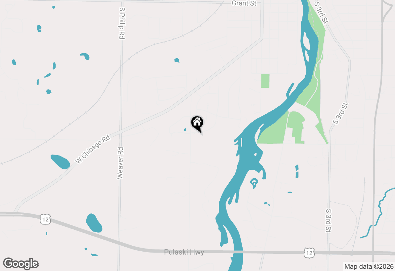 Map of 1165 Sassafras Lane, Niles, MI 49120