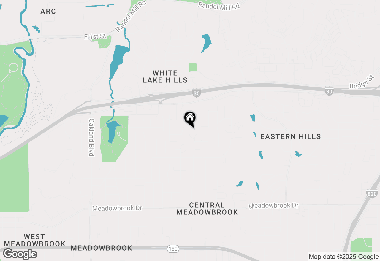 Map of 1651 Watson Road W, Fort Worth, TX 76103
