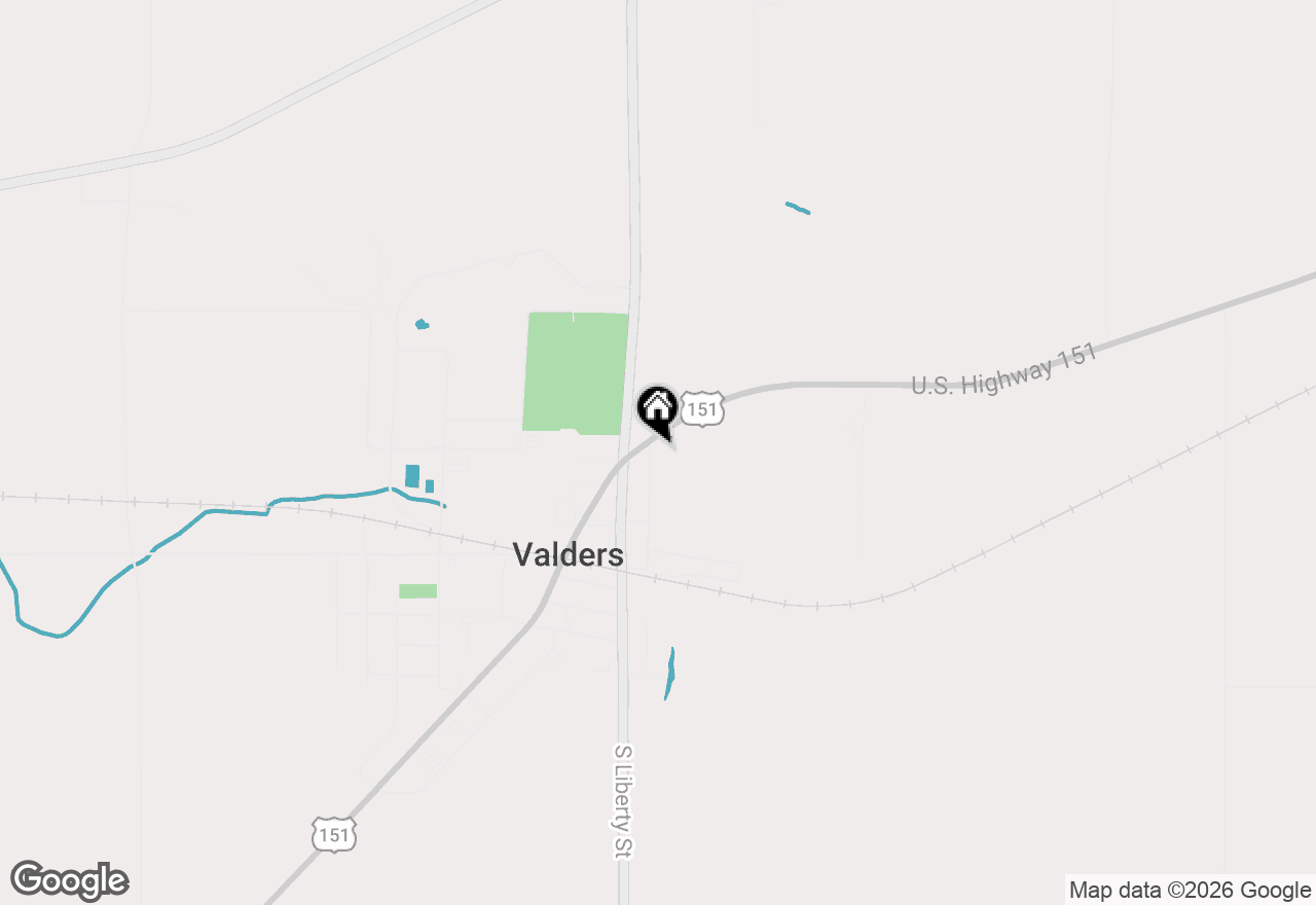 Map of 361 N Jackson St, Valders, WI 54245
