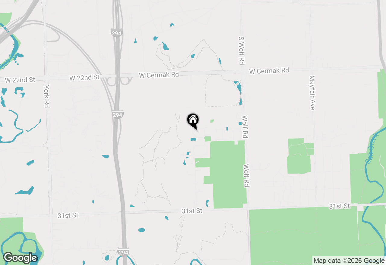 Map of 2629 Camberley Circle, Naperville, IL 60564