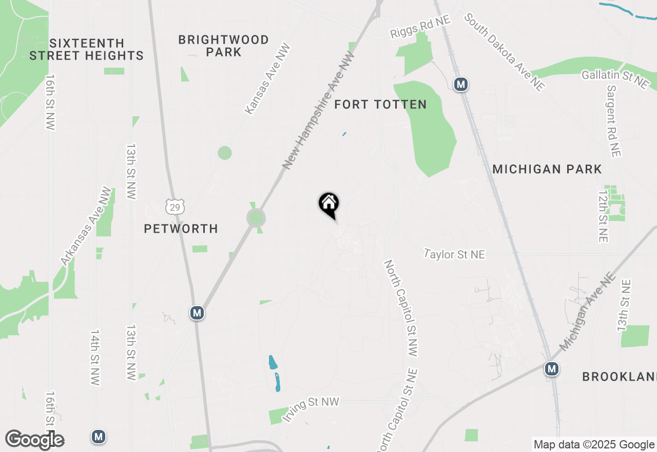 Map of 127 Rock Creek Church Road Nw, Washington, DC 20011
