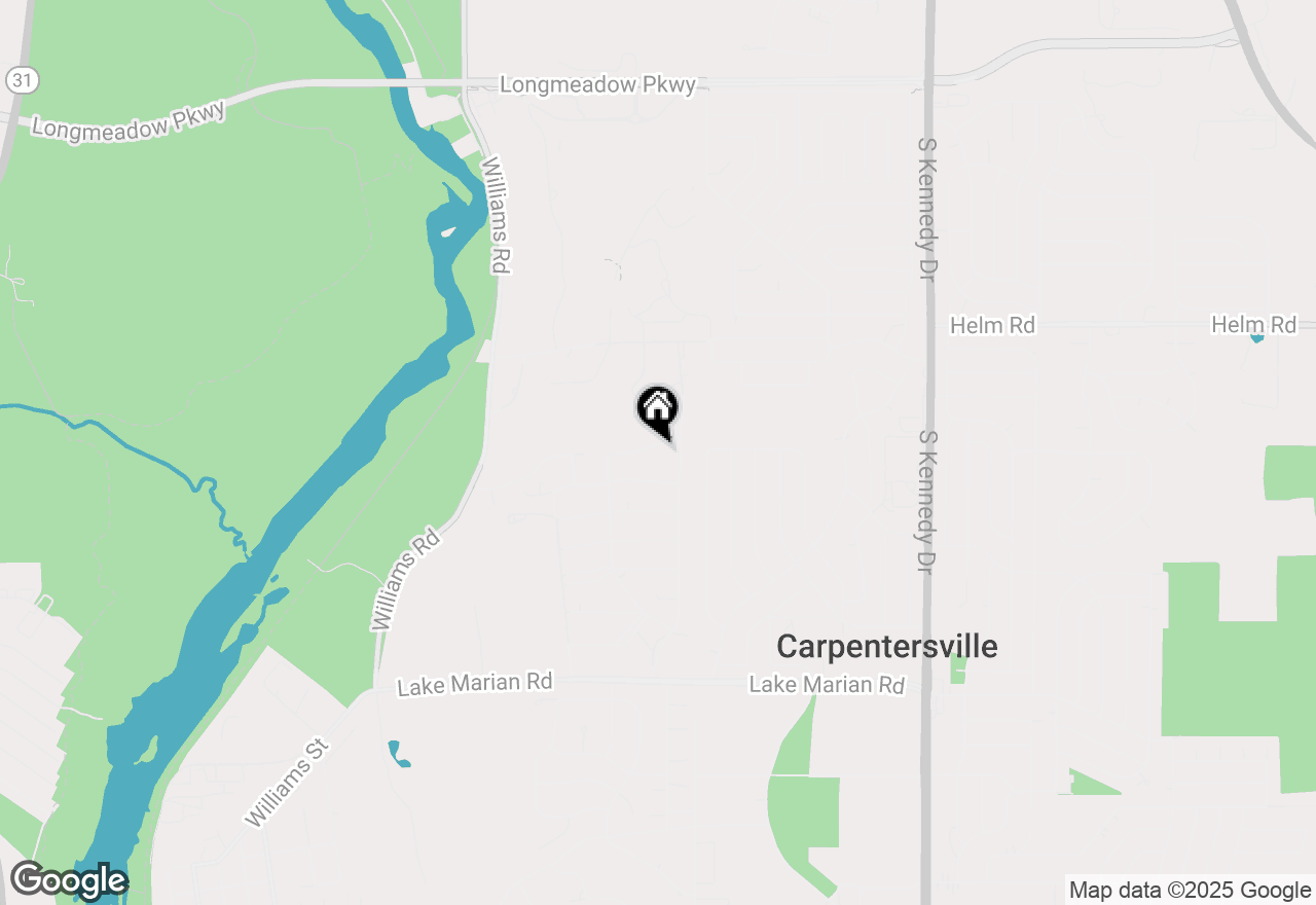 Map of 171 Lakeshore Drive, Carpentersville, IL 60110