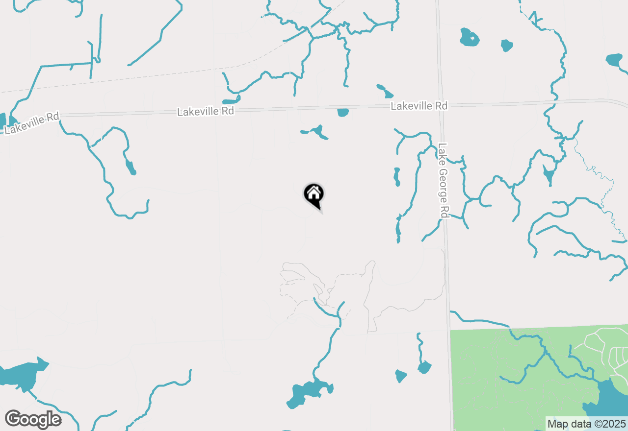 Map of 2637 White Pine Drive, Oxford, MI 48370