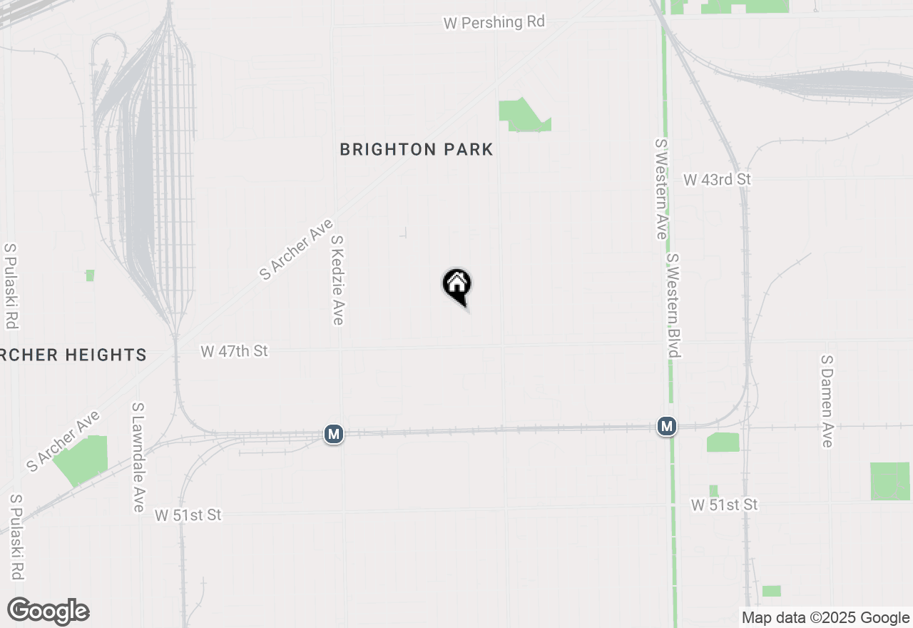 Map of 4610 S Francisco Avenue, Chicago, IL 60632