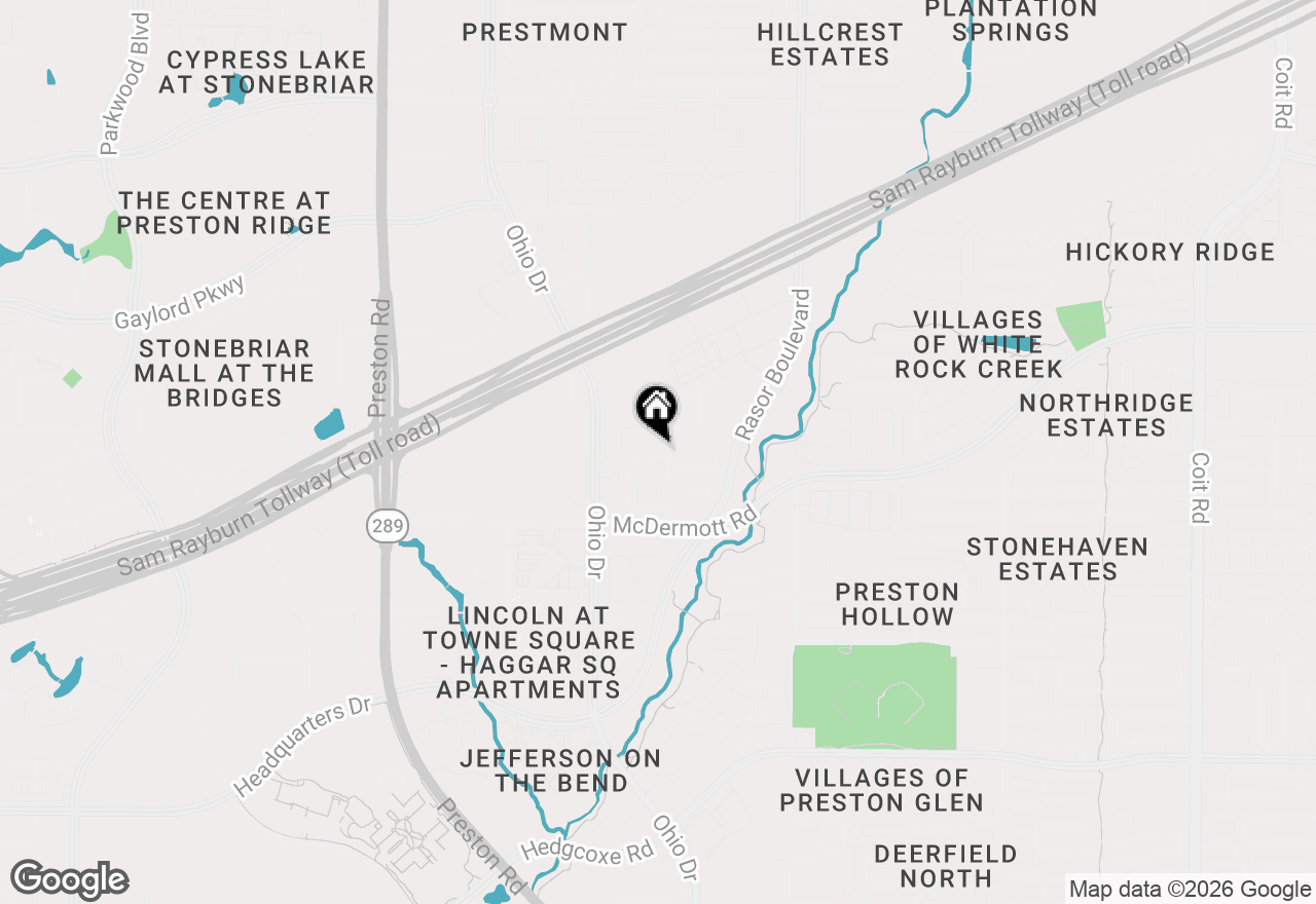 Map of 4673 Amanda Court, Plano, TX 75024