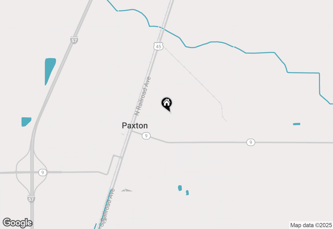 Map of 450 E Pine Street, Paxton, IL 60957