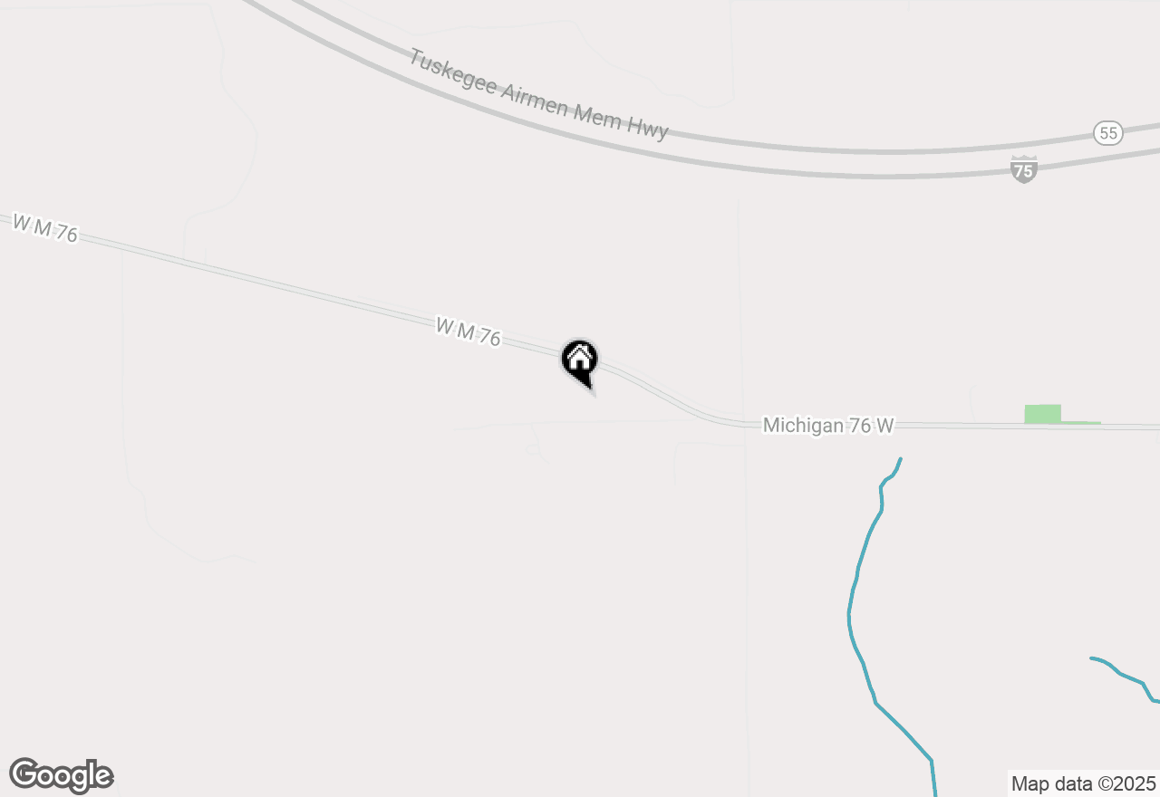 Map of 0000 W West M-76, West Branch, MI 48661