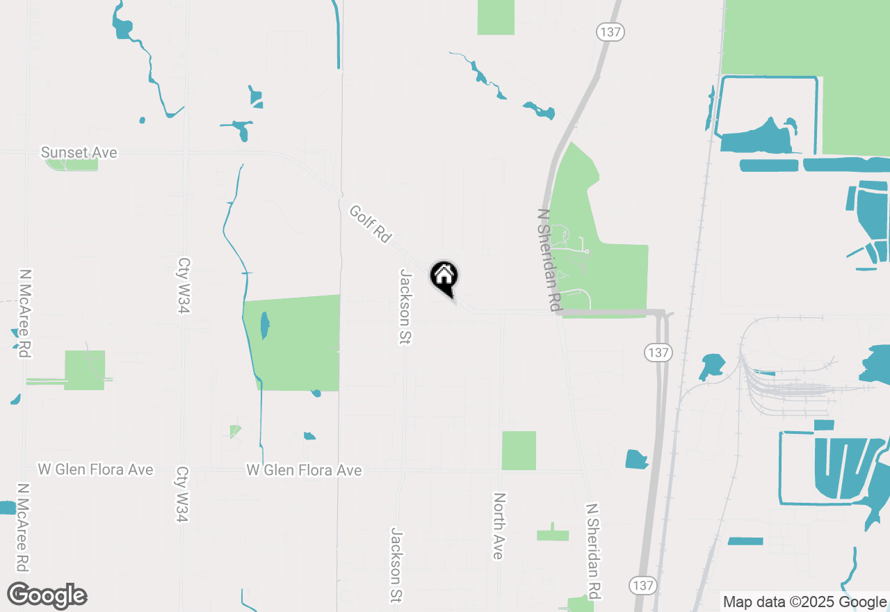 Map of 708 W Greenwood Avenue, Waukegan, IL 60087