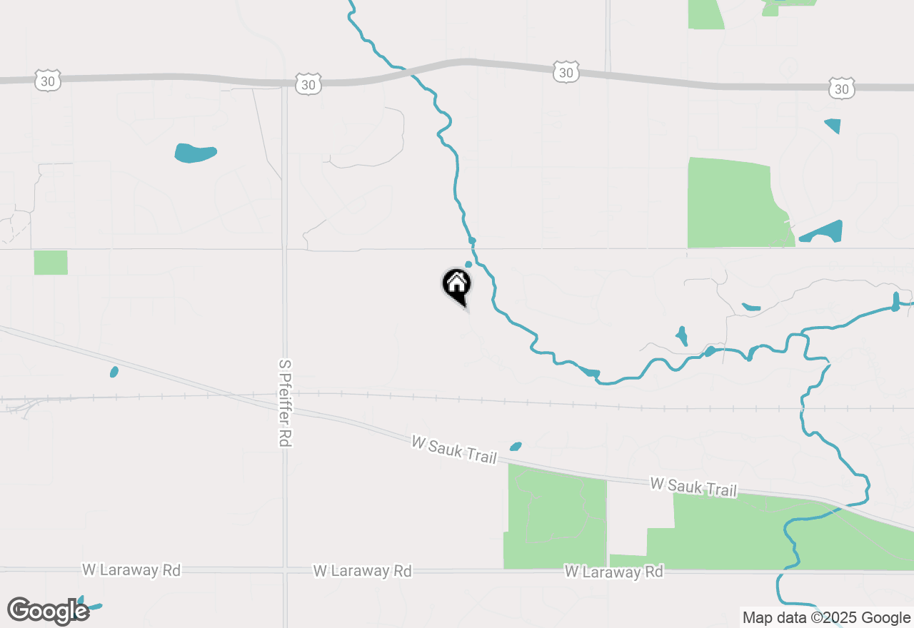 Map of 600C Aberdeen Road, Frankfort, IL 60423