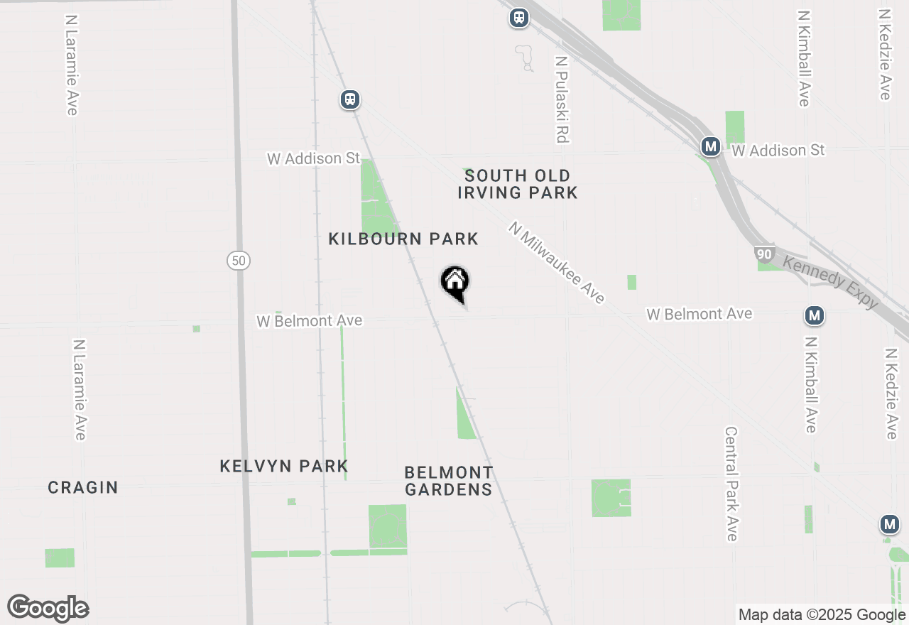 Map of 4254 W Belmont Avenue, Chicago, IL 60641