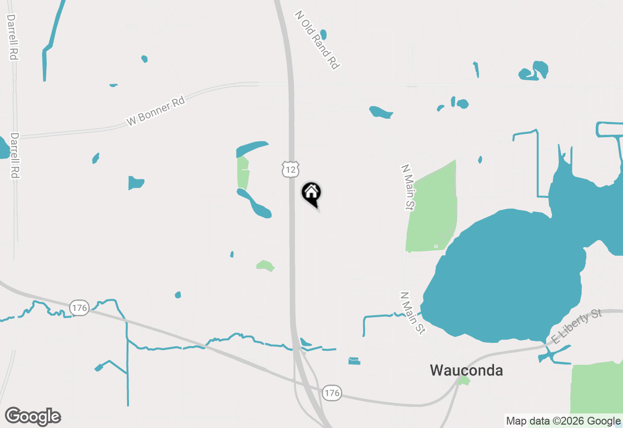 Map of 515 Indian Ridge Trail, Wauconda, IL 60084