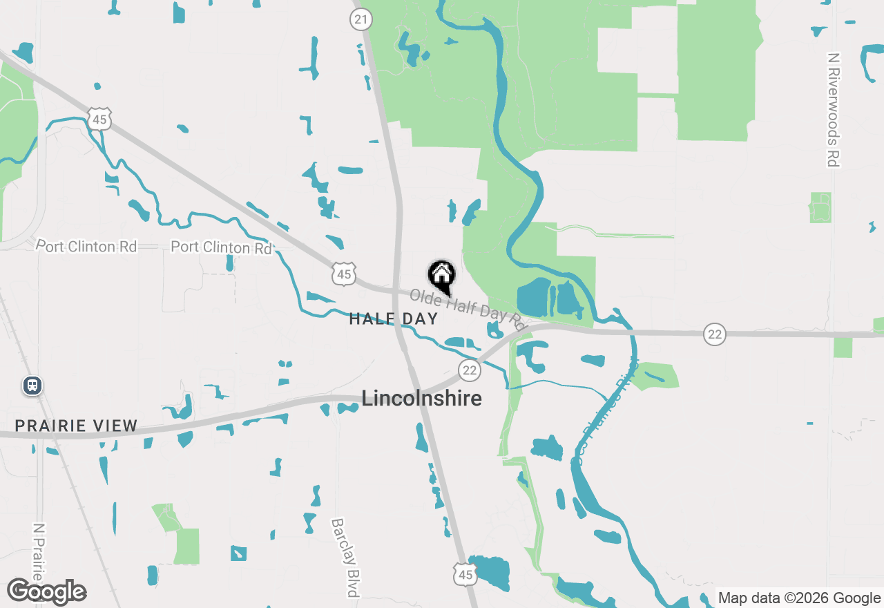 Map of 405 Village Green Court #304, Lincolnshire, IL 60069