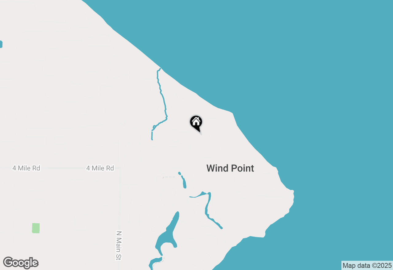 Map of 115 Eldorado Dr, Wind Point, WI 53402