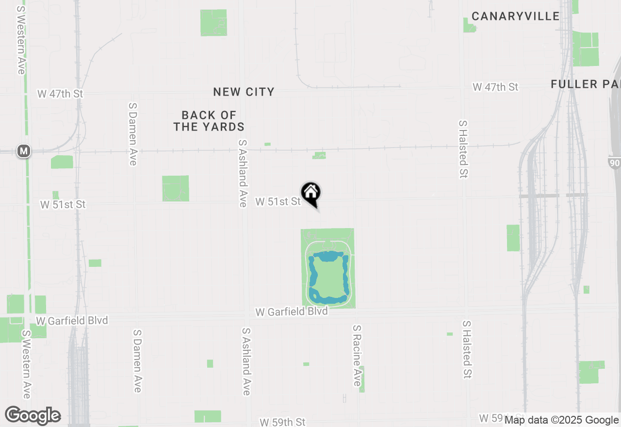 Map of (Address confidential), Chicago, Illinois 60609