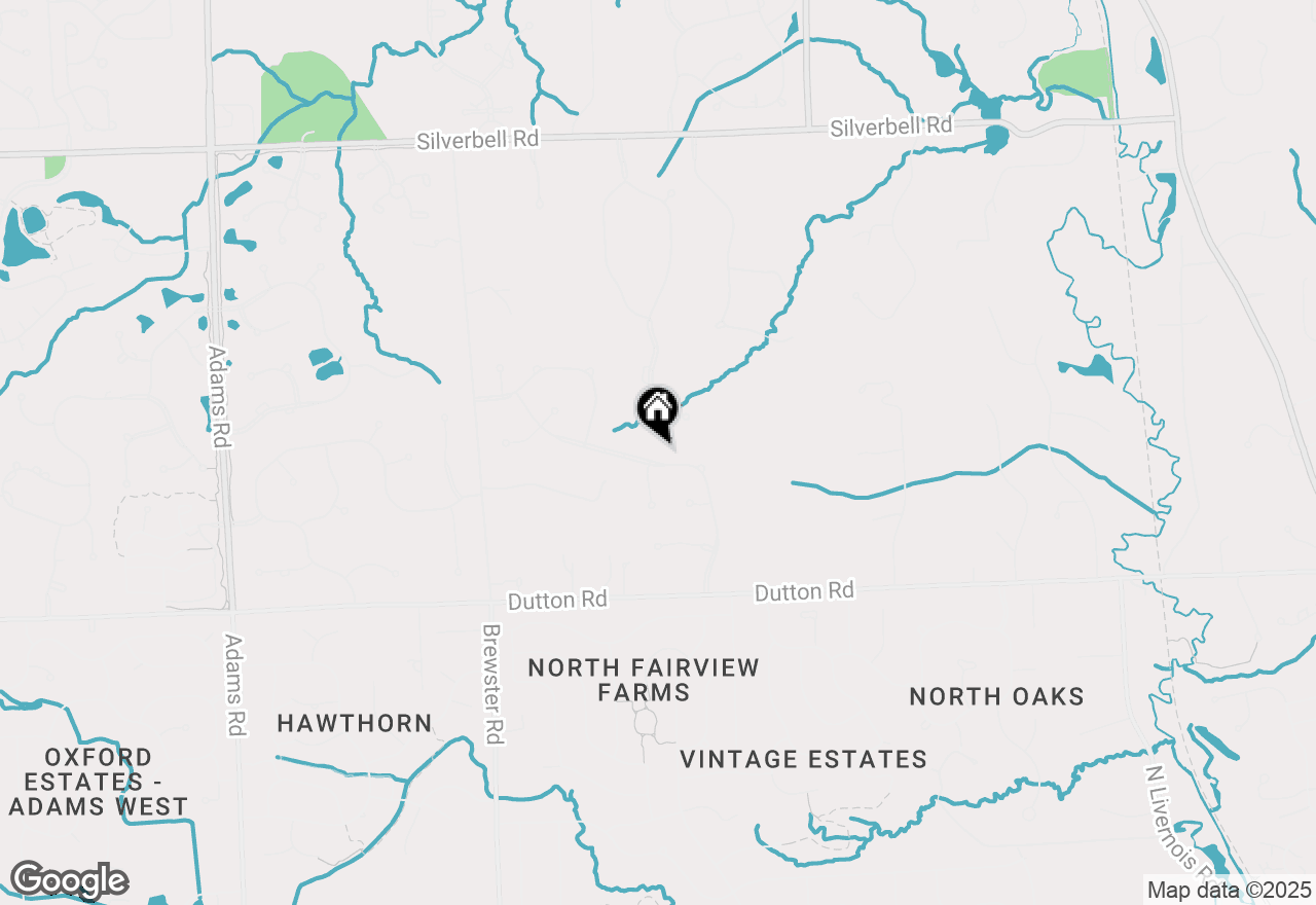 Map of 5687 Stonehaven Blvd, Rochester, MI 48306
