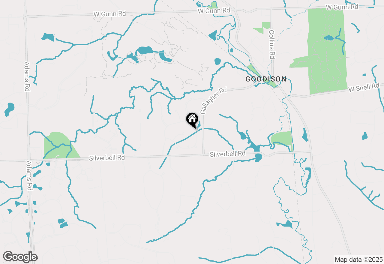 Map of 4732 Goodison Place Drive, Rochester, MI 48306