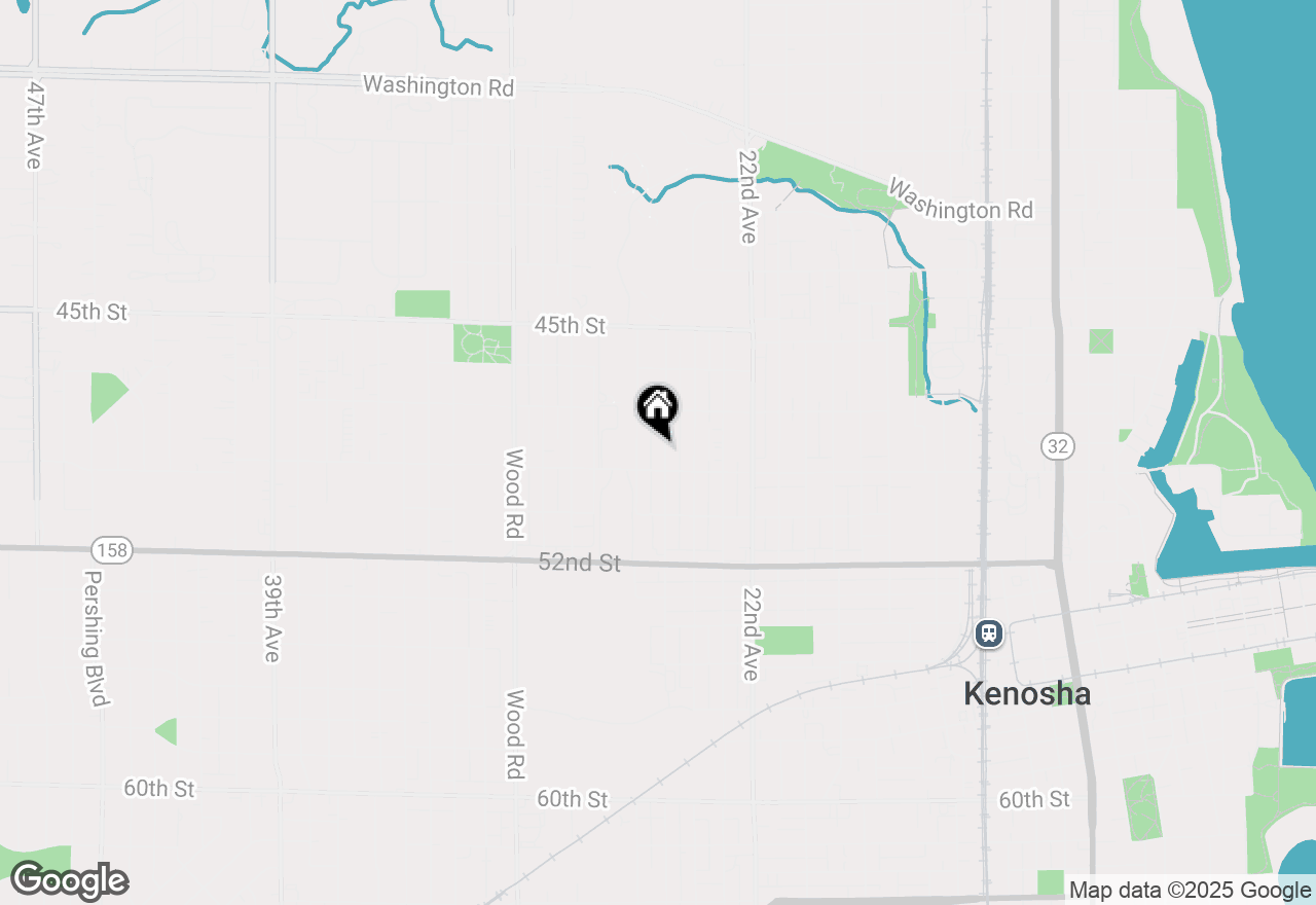 Map of 4904 25th Ave, Kenosha, WI 53140