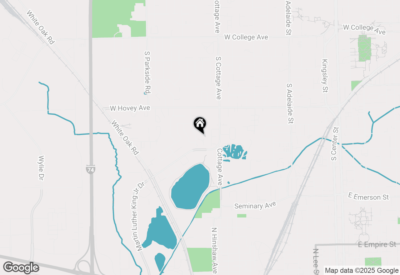 Map of 4 Shire Court, Bloomington, IL 61701