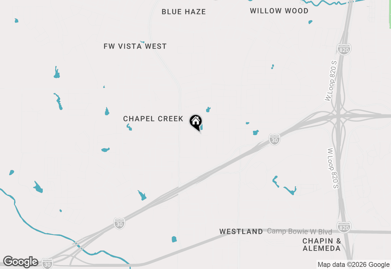 Map of 10116 Dalgreen Circle, Fort Worth, TX 76108